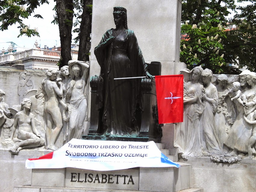 29 aprile 2012: seconda manifestazione di Trieste Libera a difesa del Porto Franco Nord.