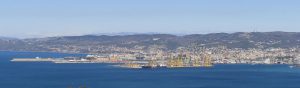 Il Porto Franco internazionale del Territorio Libero di Trieste.