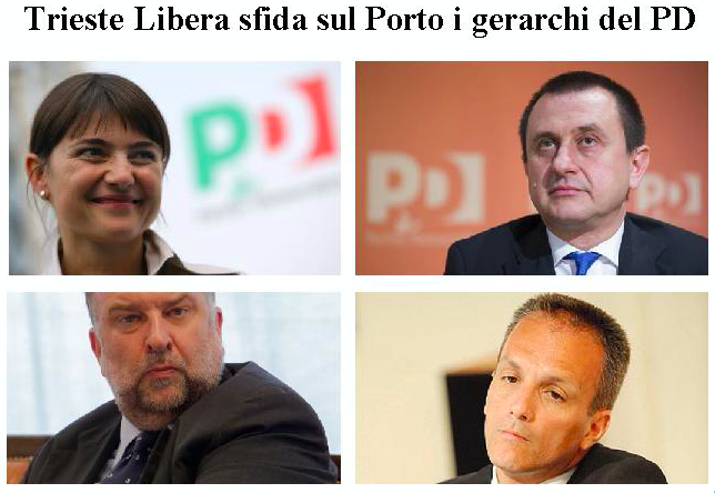 Trieste Libera sfida Serracchiani, Cosolini, Russo e Rosato al dibattito pubblico sul Porto Franco “vecchio”