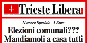 Locandina di Trieste Libera News del 2016.