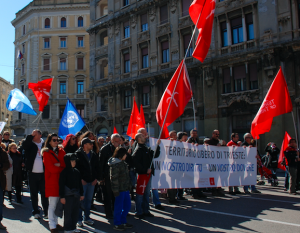 2013: corteo di Trieste Libera intitolato "No Election Day'. Trieste Libera non partecipa alle elezioni e non sostiene liste o candidati.