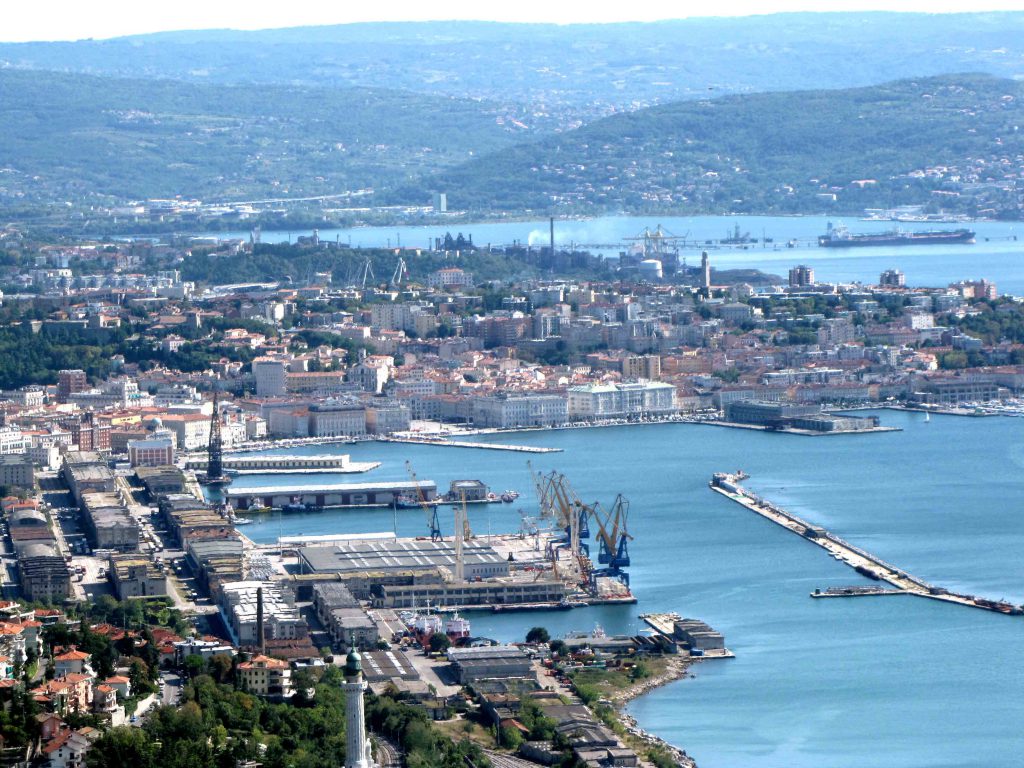Il Porto Franco Nord, settore strategico del Porto Franco internazionale di Trieste.