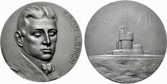 Egon Lerch su una moneta commemorativa austriaca.