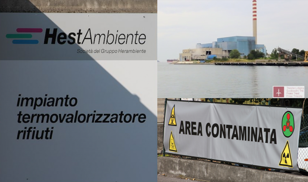 Affari sporchi a Trieste dove l'Italia impone i propri rifiuti al Territorio Libero.