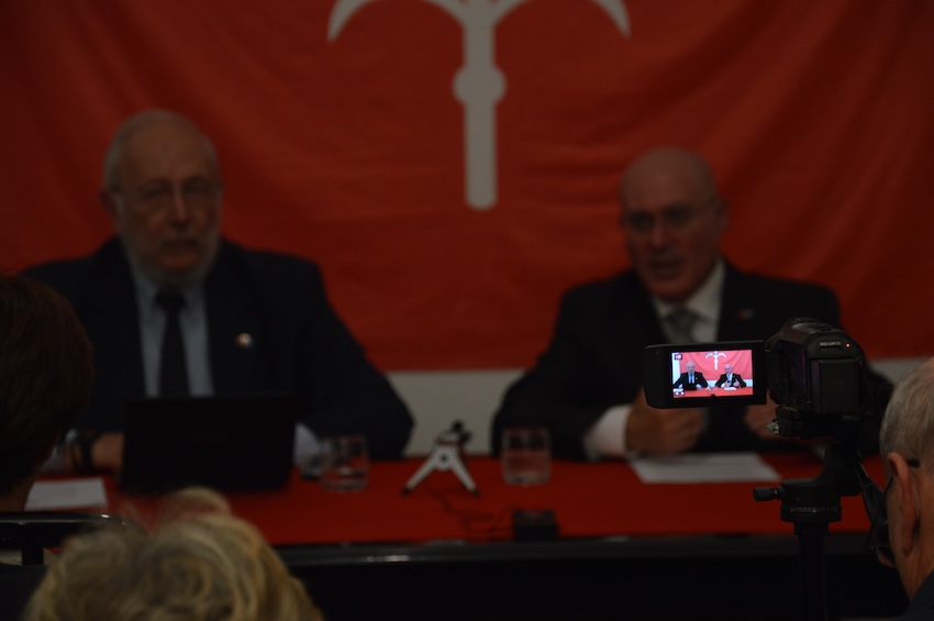 Conferenza stampa del Movimento Trieste Libera.
