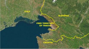 The present-day Free Territory of Trieste (since 1992).