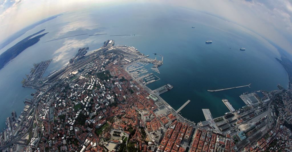 Il Porto Franco internazionale di Trieste.