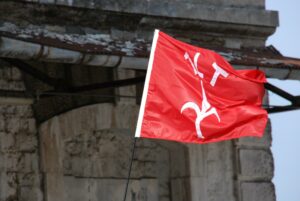 2013, Porto Franco Nord: comizio di Trieste Libera contro le illegittime elezioni italiane.