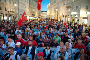 15 settembre 2013: corteo di Trieste Libera per i 66 anni di indipendenza del Territorio Libero di Trieste.